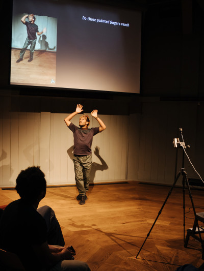 Performance by Uri Eugenio @ Hyperlink, Waag Futurelab, 2026