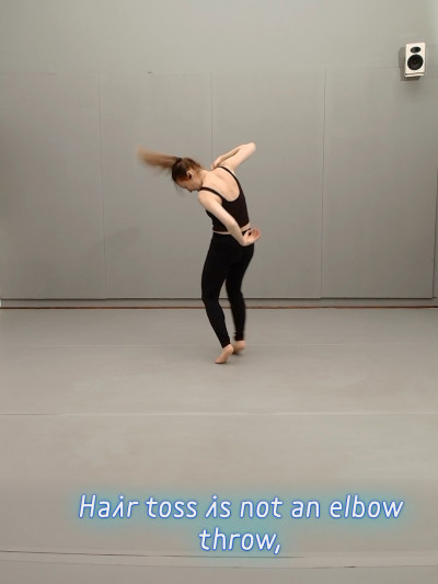 Prompt: Critical dance coach